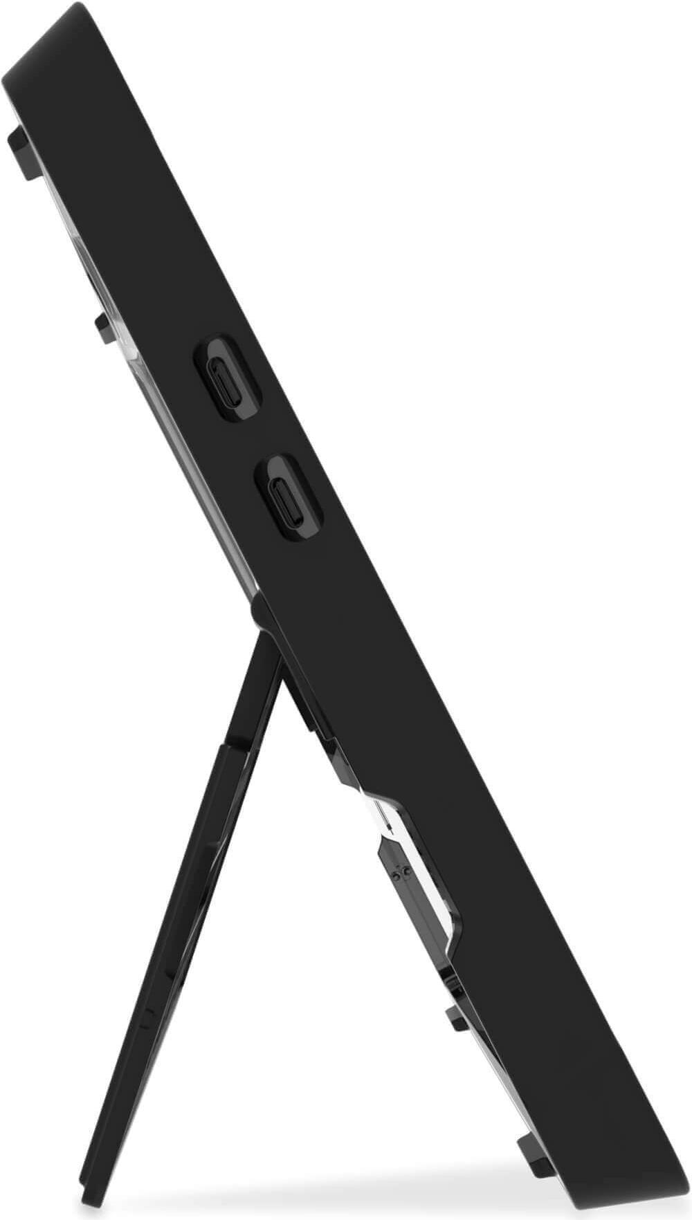 STM dux Shell - Cover für Microsoft Surface Pro 9 13" Schwarz, Transparent