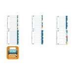 ELBA PP-REGISTER FARBIG A4 A-Z (100204736 NEU: 100204736)