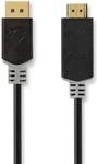 Displayport-Kabel DisplayPort Stecker | HDMI™ Stecker | 4K@30Hz | Vergoldet | 1.00 m | Rund | PVC | Anthrazit | Box (CCBW37100AT10)