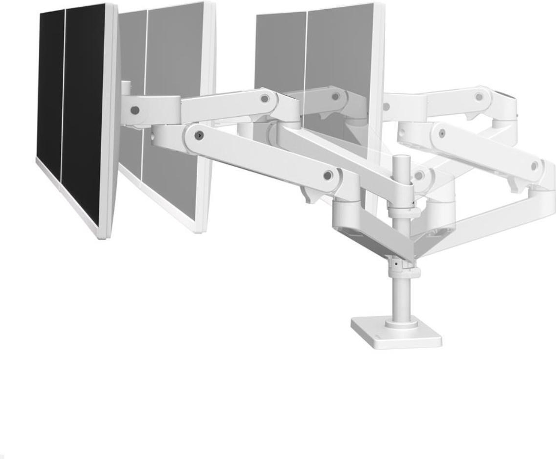 Ergotron LX Pro 45-690-290 Doppelarm-Monitorhalterung bis 24" Aluminium Weiß
