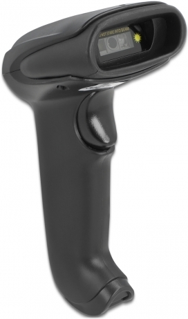 Delock 90562 Tragbarer Barcode-Scanner 1D/2D CMOS USB Bluetooth 2,4 GHz Schwarz