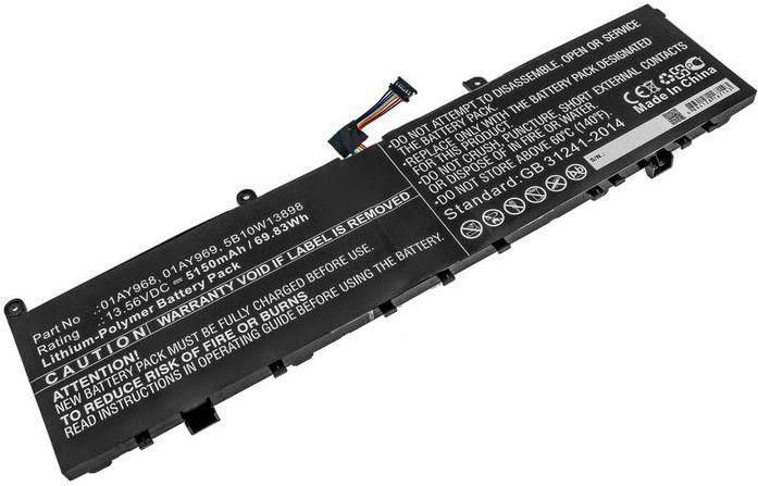 CoreParts Laptop Battery 69.83Wh Li-Polymer 13.56V 5150mAh (5B10V98091-CP)