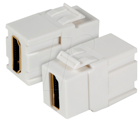 EFB-Elektronik Keystone Einbauadapter HDMI A - A, weiß Hersteller: EFB Elektronik (EB479V2)