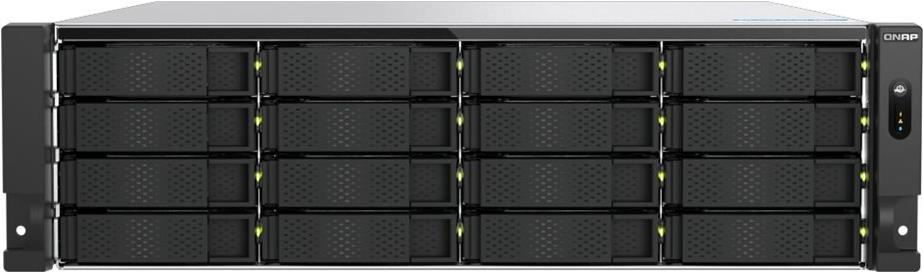 QNAP TS-H1677AXU-RP 32 GB RAM 3U NAS-Server Schwarz, Grau