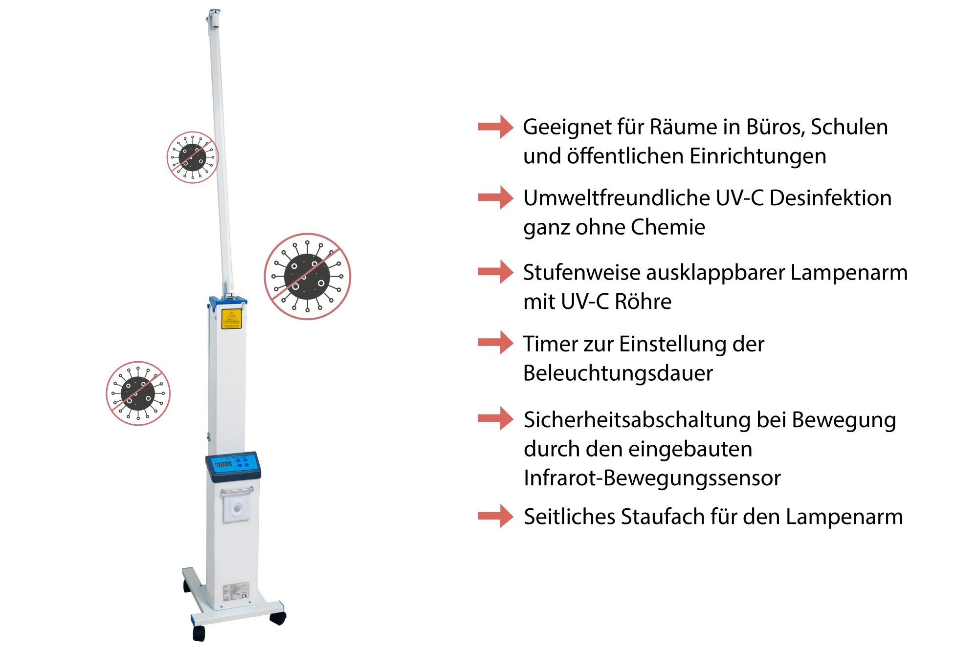 Good Connections UVC-0001 UV-Desinfektionsstation 60 W Weiß