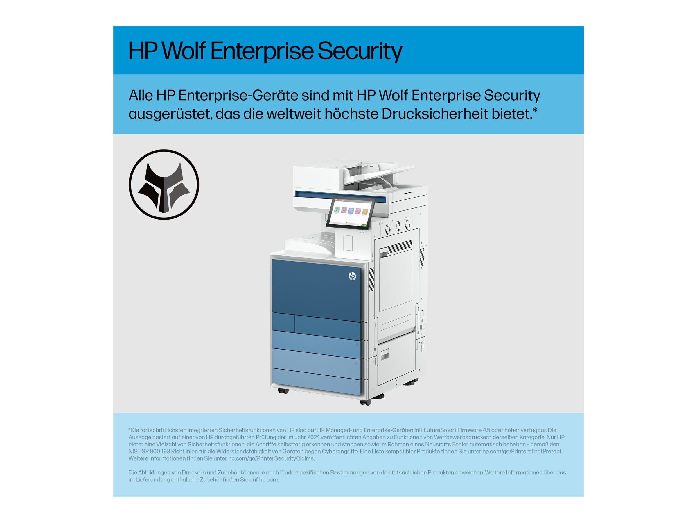 HP Color LaserJet Enterprise MFP 8801dn A3 Farb-Laser-Multifunktionsgerät