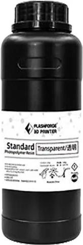 UV/LCD Standard Transp. 0,5l Flashforge 3D Resin 405nm Flashforge (20001867001)