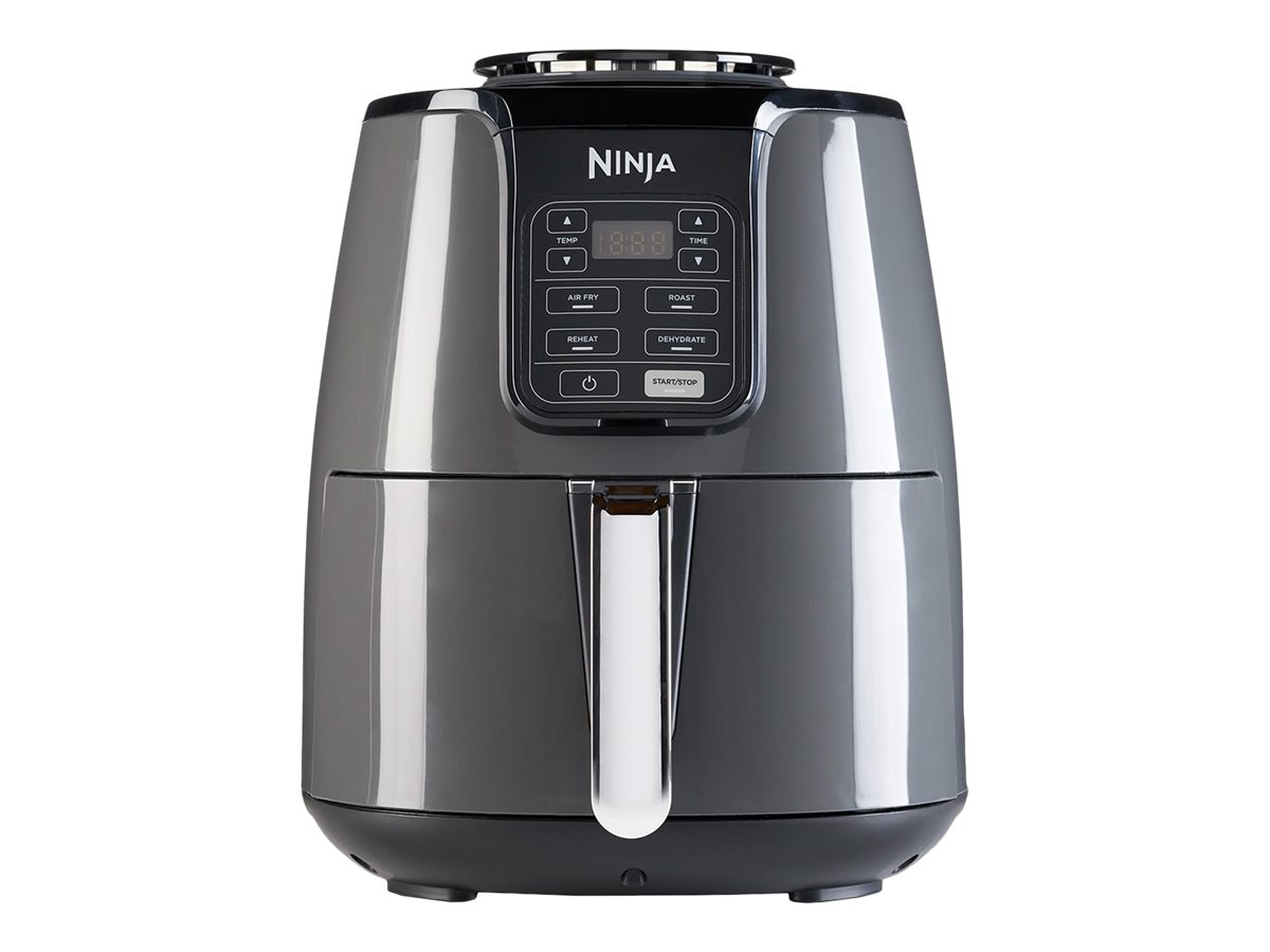 Ninja Foodi AF100EU Heißluftfritteuse 3,8 L 1550 W Schwarz/Silber