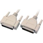 EFB-Elektronik Datenkabel seriell 1:1, 2x DSub 25, St.-St., 3,0m, beige Hersteller: EFB Elektronik (EK137.3)