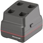 HONEYWELL 4-Bay Battery charger for BAT-SCN11, include power adapter (12V3A), purchase power cord seperately, same base as other universal quad battery charger (MB4-BAT-SCN11)