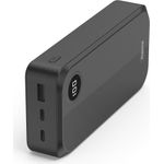 Hama Power Pack, 20000mAh, 3 Ausgänge: 2x USB-C, 1x USB-A, Schwarz (00201755)