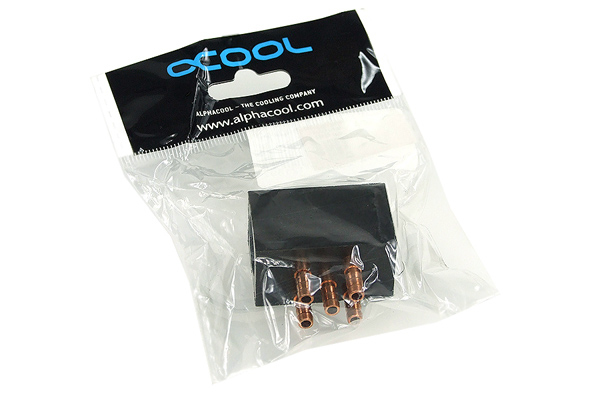 Alphacool MCX 5x Verteiler G1/4 Schwarz