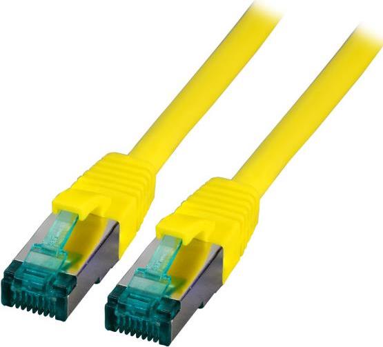 EFB-Elektronik RJ45 Patchkabel Cat.6A S/FTP LSZH gelb 0,25m Hersteller: EFB Elektronik (MK6001.0,25Y)