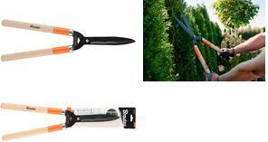 Bradas Heckenschere V-SERIES WOOD, Klingenlänge: 200 mm Wellenschliffklinge aus SK5-Stahl mit Schutzbeschichtung, - 1 Stück (KT-V1115)