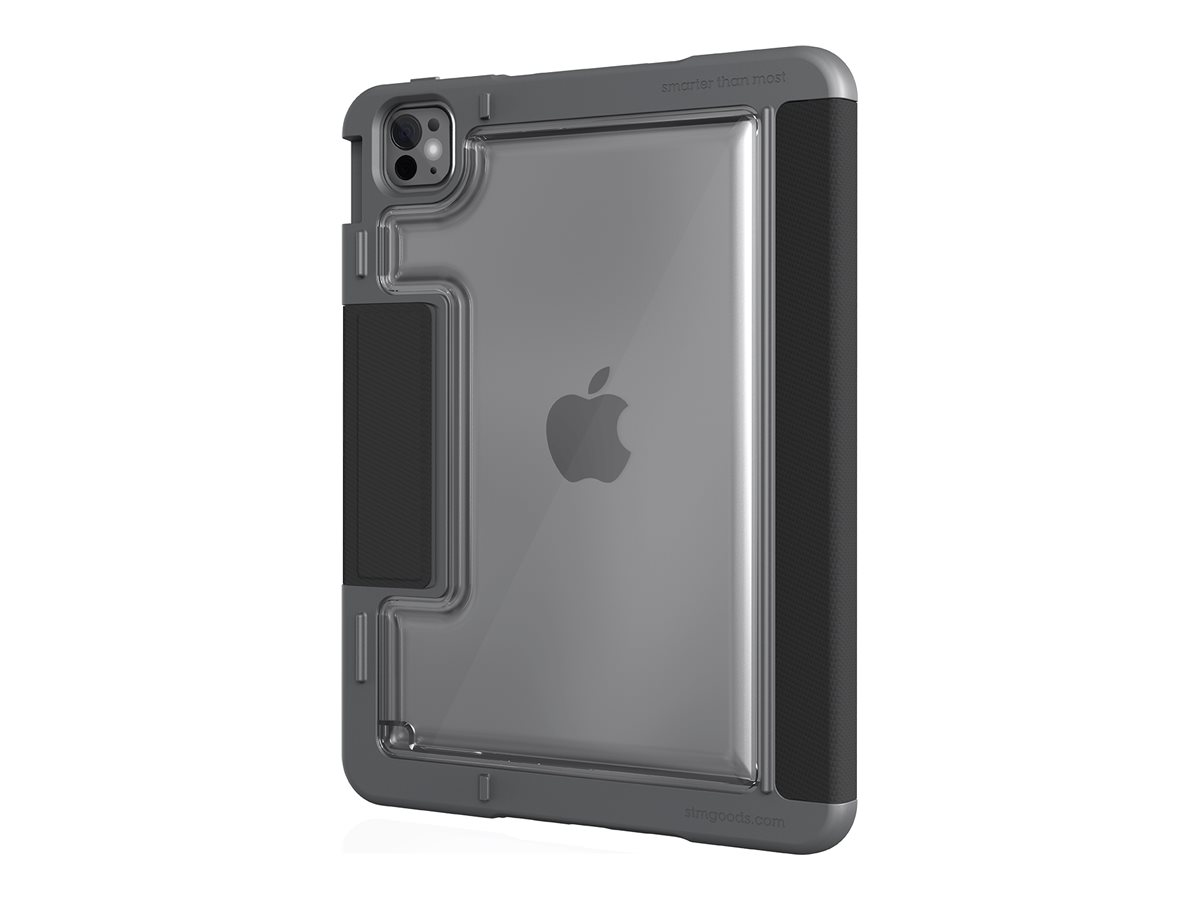 STM dux plus Flip-Hülle für 11" iPad Pro Schwarz - Transparent