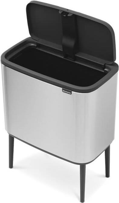 Brabantia 315848 Mülleimer 36 l Rechteckig Stahl Edelstahl (315848)