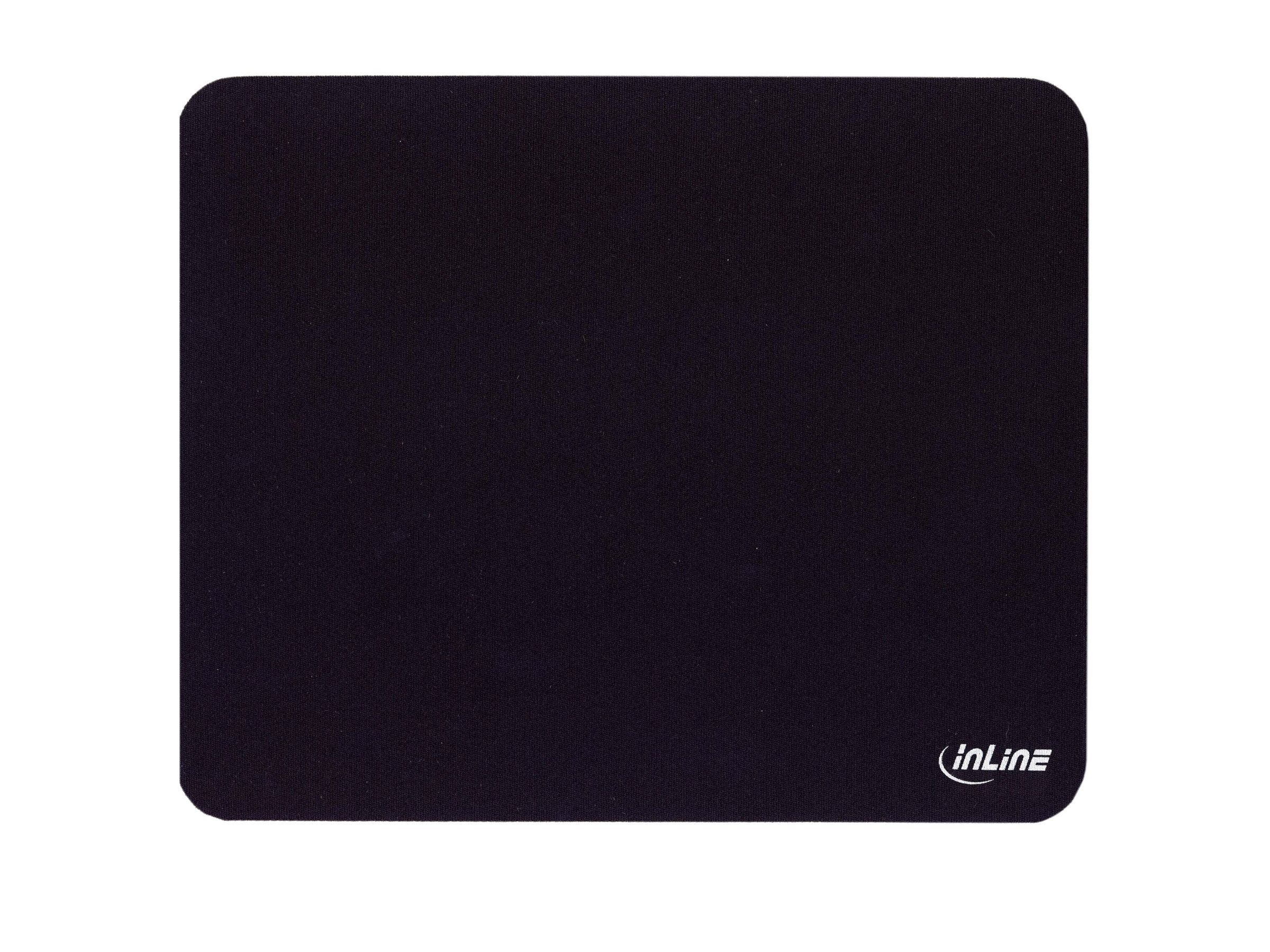 InLine Mauspad Recycled Schwarz 230x190x2,5mm