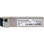 Level One 55114007 kompatibler BlueOptics© SFP+ Bidi Transceiver für Singlemode 10 Gigabit Highspeed Datenübertragungen in Glasfaser Netzwerken. Unterstützt 10 Gigabit Ethernet, Fibre Channel oder SONET/SDH Anwendungen in Switchen, Routern, Storage System (55114007-BO)