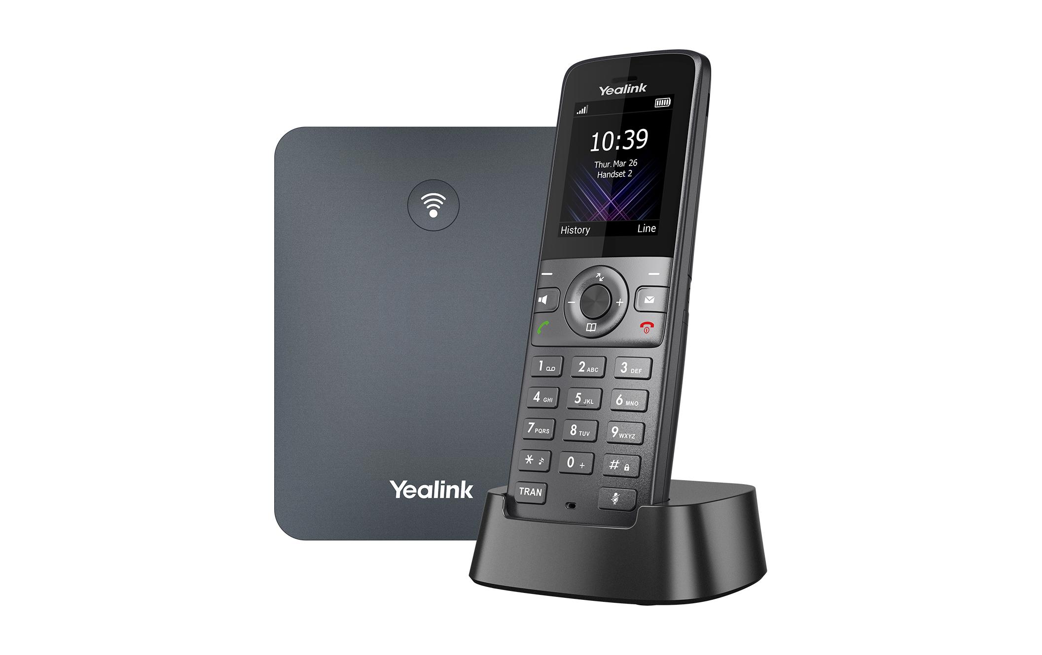 Yealink W74P VoIP-Telefon Space-grau, Classic Gray