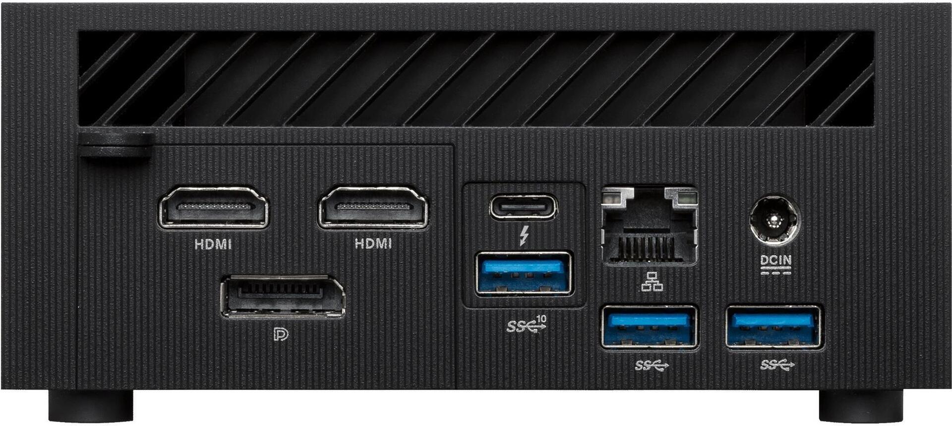 ASUS ExpertCenter PN64 BB7004MDE1 Barebone Intel Core i7-13700H Eco Black