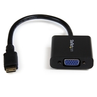 StarTech.com Mini HDMI-auf-VGA-Adapterkonverter für Digital-Fotokamera/Videokamera (MNHD2VGAE2)