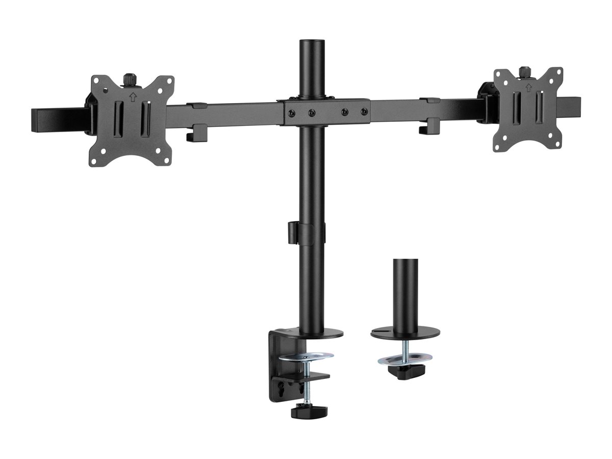 InLine Tischhalterung für 2 LCD-Displays 32" Schwarz