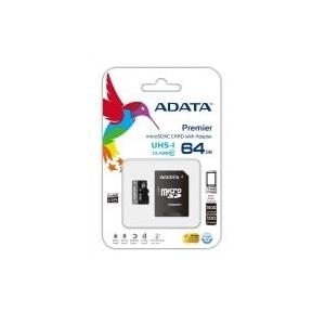 64 GB MicroSDXC Card ADATA Premier Class 10 UHS-I + Adapter (AUSDX64GUICL10-RA1)