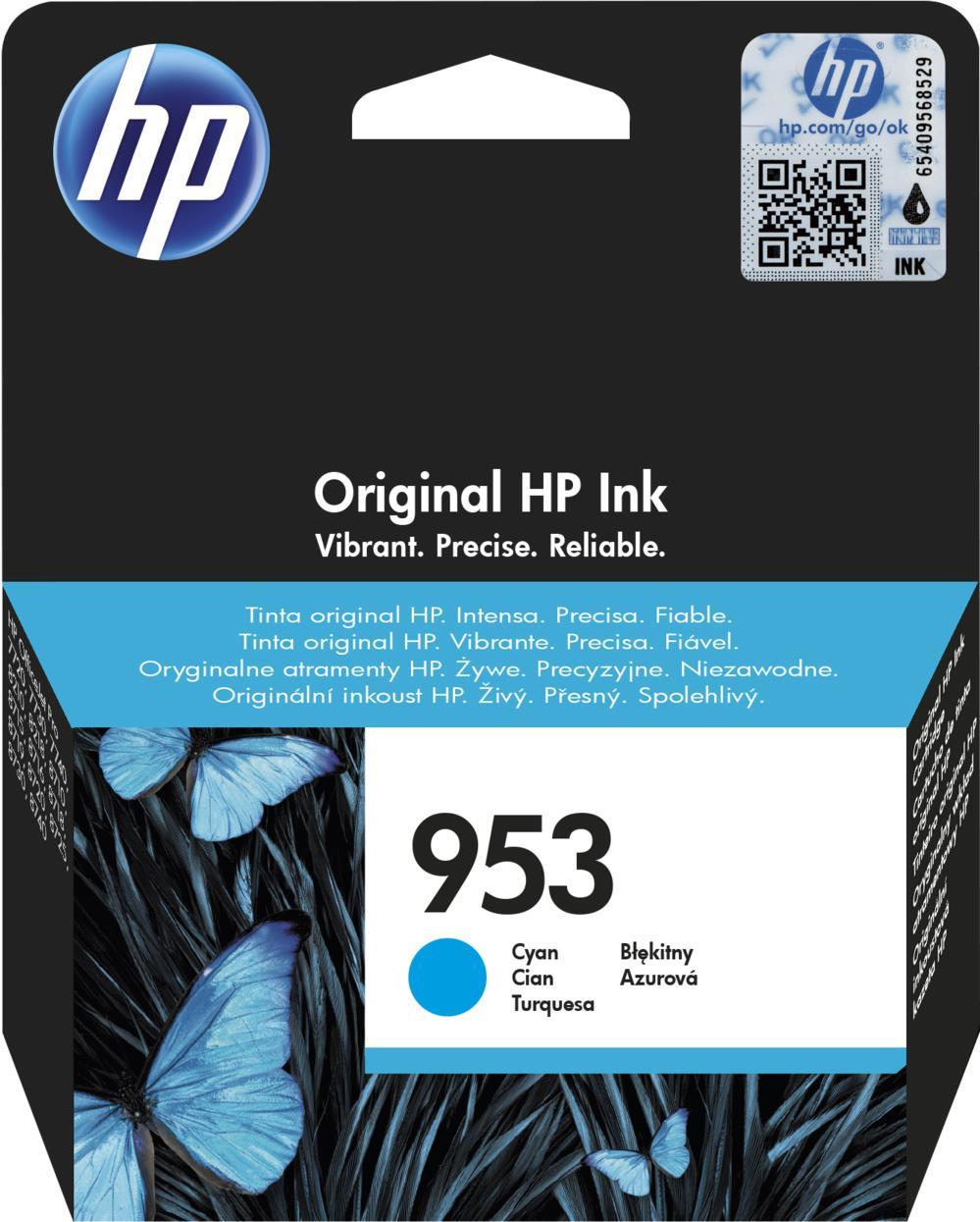 HP 953 10 ml Cyan Original (F6U12AE#BGY)