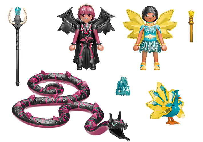 Playmobil Crystal Fairy und Bat Fairy (70803)