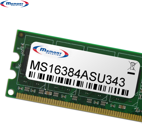 Memory Solution MS16384ASU343 16GB Speichermodul (MS16384ASU343)