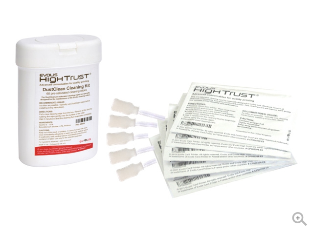 Evolis DustClean Cleaning Kit - 60 Reinigungstücher