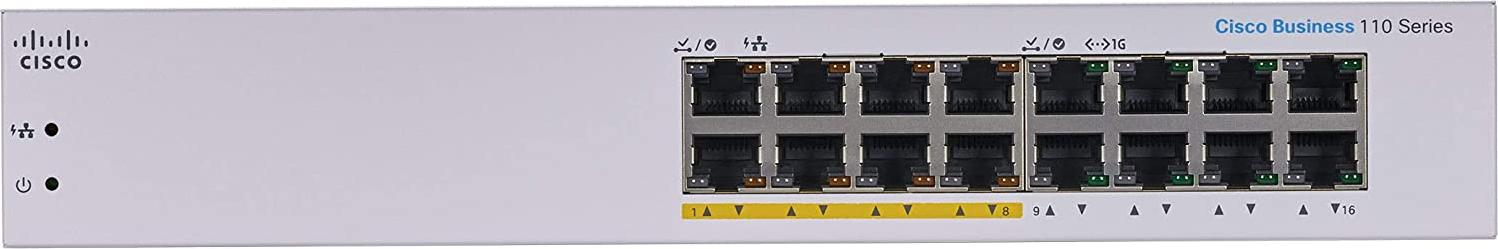 Cisco Business 110 Series 110-16PP (CBS110-16PP-EU)