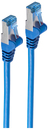 S-Conn BS75711-B. Kabellänge: 1 m, Kabelstandard: Cat6a, Kabelschirmung: S/FTP (S-STP), Anschluss 1: RJ-45, Anschluss 2: RJ-45, Steckerverbindergeschlecht: Männlich/Männlich, Beschichtung Steckerkontakte: Gold, Kabelfarbe: Blau (BS75711-B)