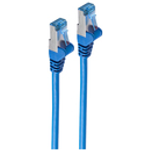S-Conn BS75711-B. Kabellänge: 1 m, Kabelstandard: Cat6a, Kabelschirmung: S/FTP (S-STP), Anschluss 1: RJ-45, Anschluss 2: RJ-45, Steckerverbindergeschlecht: Männlich/Männlich, Beschichtung Steckerkontakte: Gold, Kabelfarbe: Blau (BS75711-B)