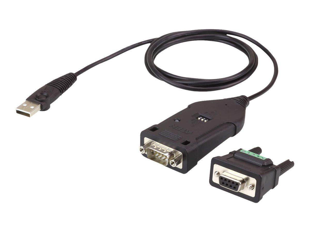 ATEN UC485-AT USB zu RS-422/RS-485 Adapter 1,2 m Schwarz
