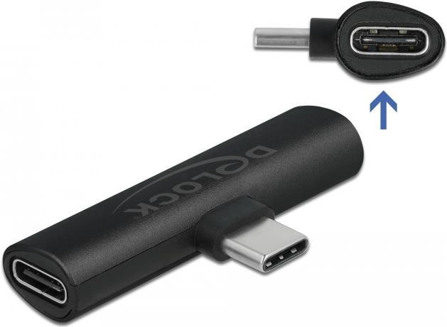 DeLOCK USB-Adapter USB-C (M) bis USB-C, USB-C mit Stromversorgung (W) (64114)