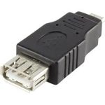 Renkforce USB 2.0 Adapter [1x USB 2.0 Stecker Micro-B - 1x USB 2.0 Buchse A] Schwarz Renkforce