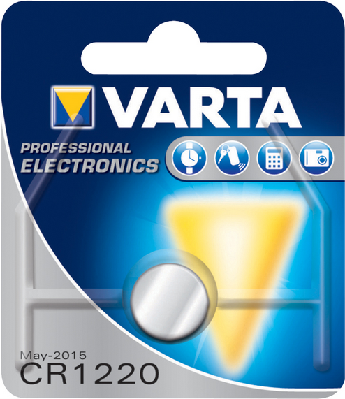 Varta Electronics Batterie CR1220 (06220 101 401)