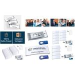 AVERY Zweckform Namensschilder mit Magnet 8,0 x 3,4 cm (POL35MA66-10DR)