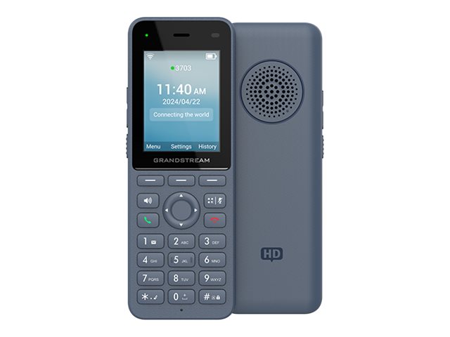 Grandstream WP826 Schnurloses VoIP-Telefon WiFi Bluetooth 3 SIP-Konten Blau