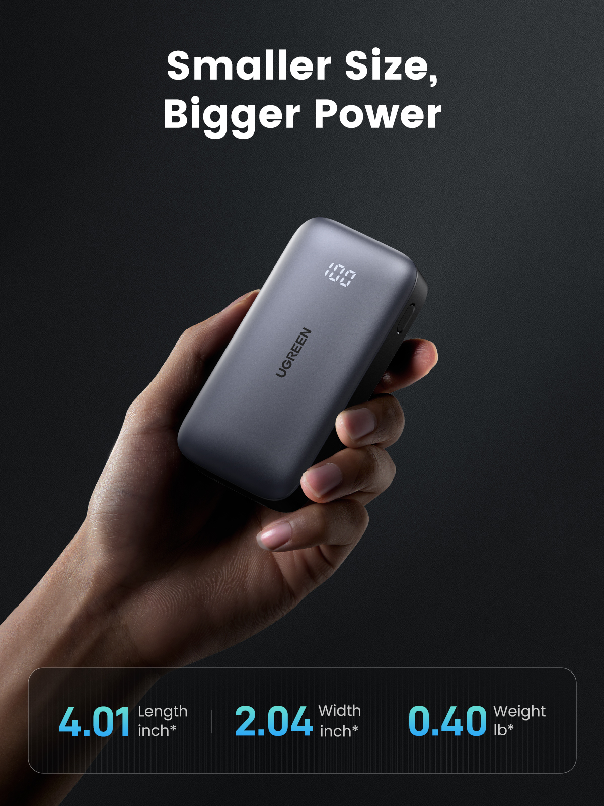 Ugreen Mini Powerbank 10000 mAh 30 W