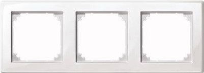 Merten 462319 Wandplatte/Schalterabdeckung Weiß (462319)