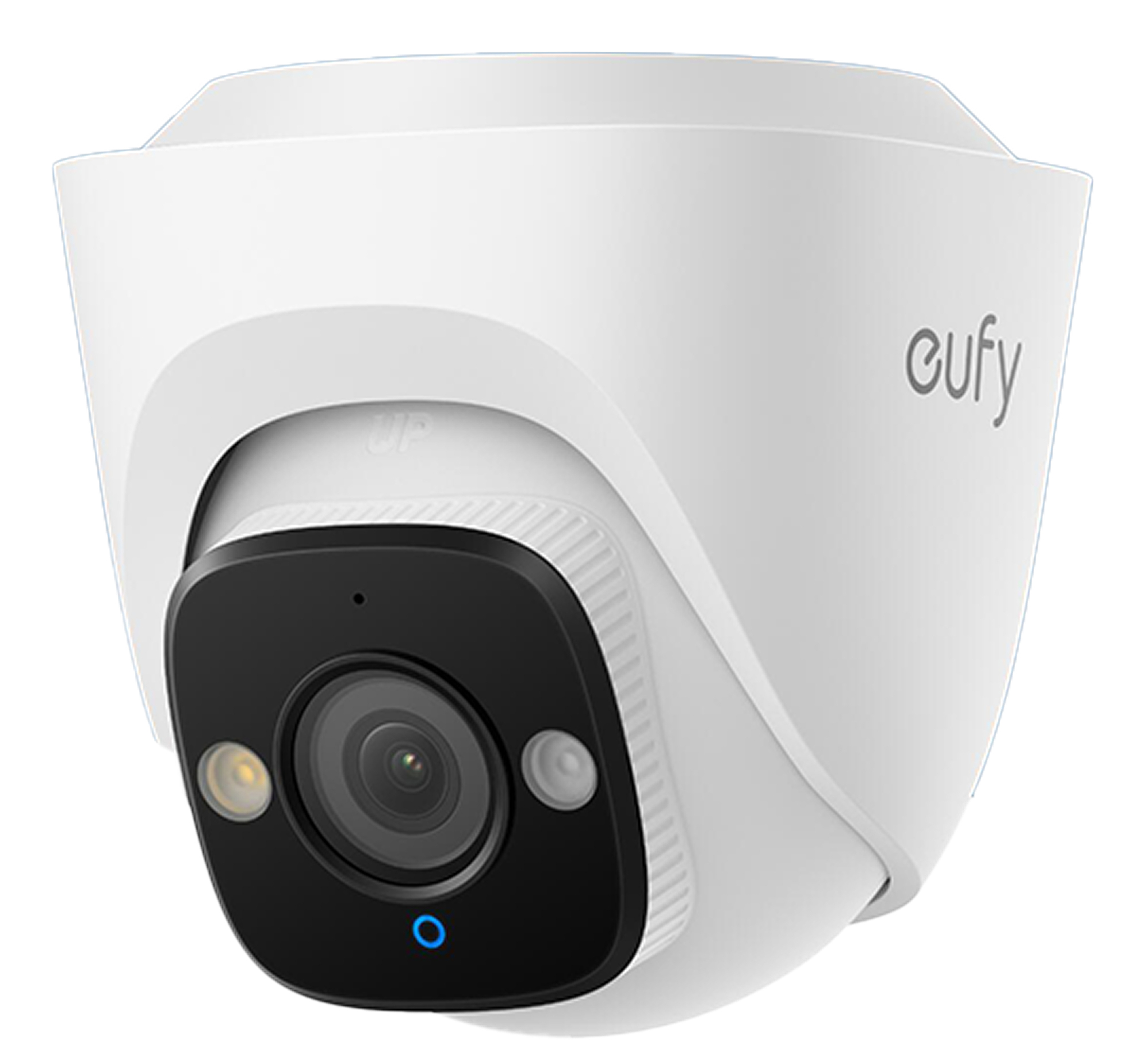 EUFY PoE Cam E41 Turret 4K IP-Sicherheitskamera Innen & Außen Weiß