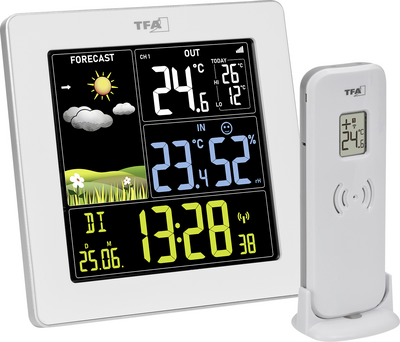 TFA SUN 2 35.1174.02 Funk-Wetterstation Vorhersage für 12 bis 24 Stunden Anzahl Sensoren (35.1174.02)