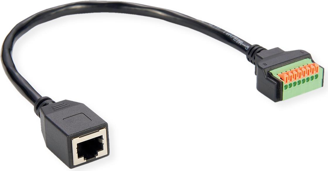 ROLINE Kabel-Adapter RJ45 BU (12.02.1172)