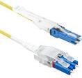 ACT 1.5 meters Singlemode 9/125 OS2 Polarity Twist uniboot duplex fiber patch cable with CS - LC connectors (RL1151)