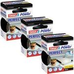 Gewebeband -Set Perfect 38 mm x 2.75 m 3 Rollen Schwarz (56343-00500-04)