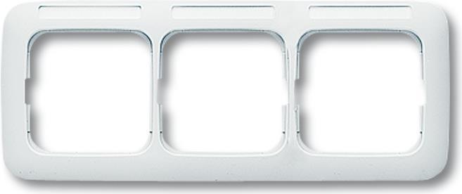 Busch-Jaeger 1754-0-3732. Produktfarbe: Weiß, Markenkompatibilität: Busch-Jaeger, Kompatibilität: 1799-0-0154 1799-0-0162. Breite: 223 mm, Höhe: 81 mm, Dicke: 1,1 cm (2CKA001754A3732)