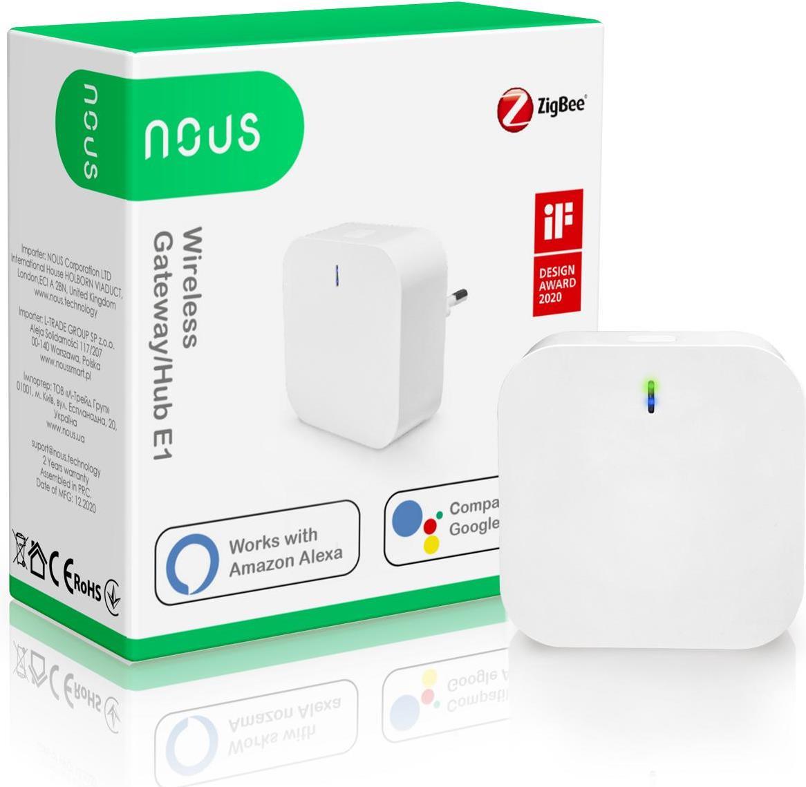 NOUS E1 Smart Home Gateway ZigBee ZigBee3.0/WLAN (E1)