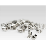 StarTech.com 50-Pack M5 Screws, 10mm Long Computer/PC Case Fan Screws, Self-Tapping Computer Case Fan Mounting Screws, Phillips/Flat Head, Fits M5 Fan Holes, Steel Zinc Plated (M5FANSCREW10)